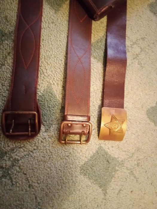 Продам військові ремені з польовою сумкою.