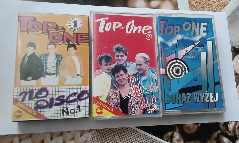 Top One zestaw 3 kaset magnetofonowych.