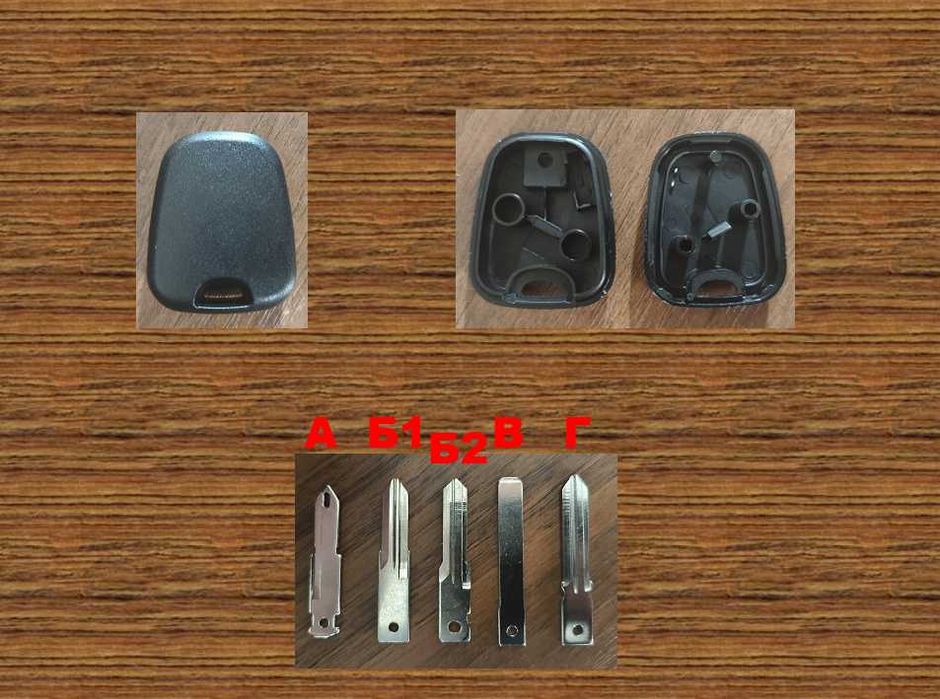 (№1) Корпус ключа Renault  Opel Vivaro Trafic Magnum