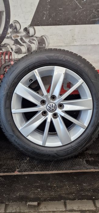 Alufelgi+opony wielosezonowe R15 5x100 et40 VW Polo 6C 6R 2024r