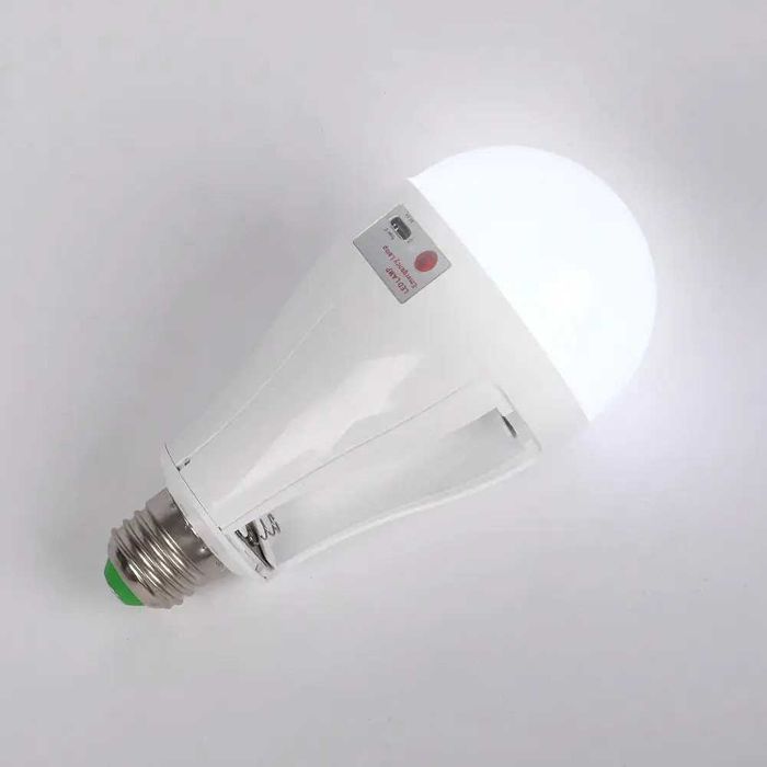 Лампочка акумуляторна аварійна OKGO FA-6920 20Вт Е27 + 2 акумулятори