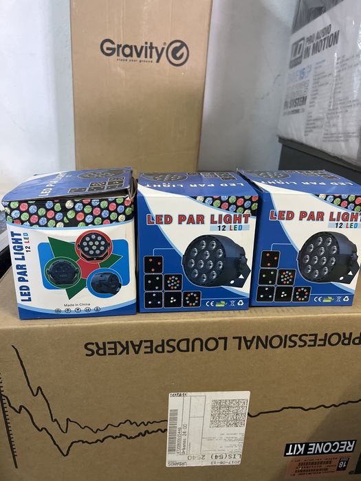 Led par light com dmx mini