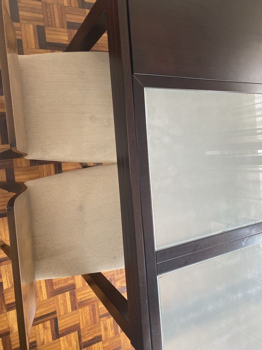 Mesa extensivel mais cadeiras