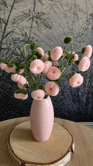 Sztuczne kwiaty - ręcznie robione