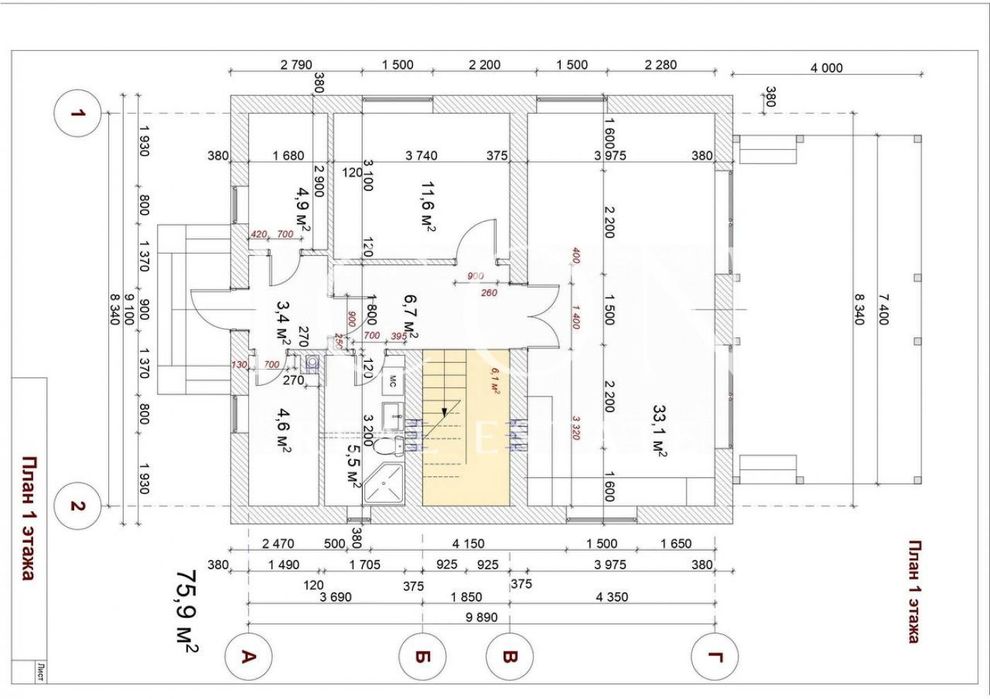 Будинок за адресою вул. Давидчука (площа 150 м²) - Atlanta.ua - фото 2