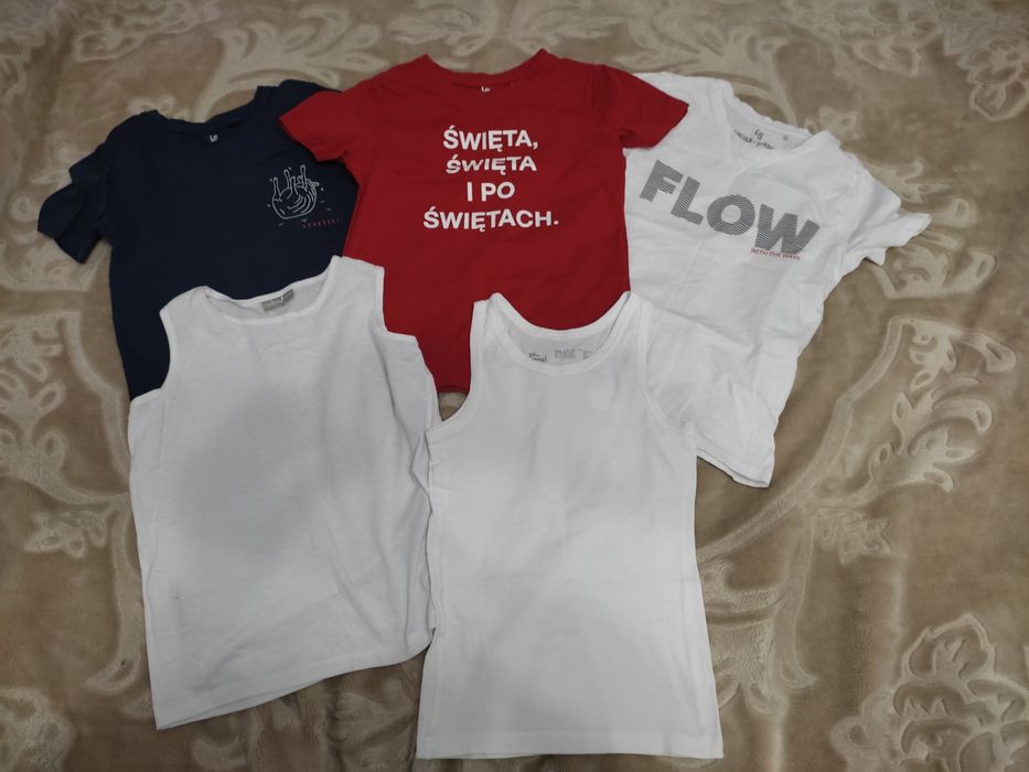 Paka ubrań dla chłopca r. 134