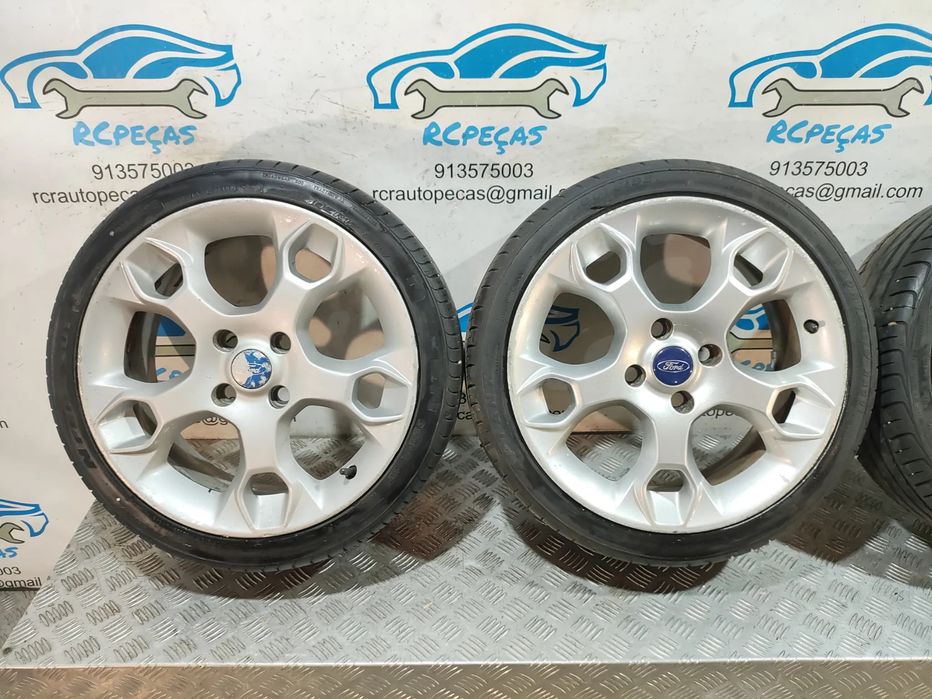 Conjunto Jantes 17 Originais Ford Fiesta Mk7 VII 7 J ET47,5 4x108