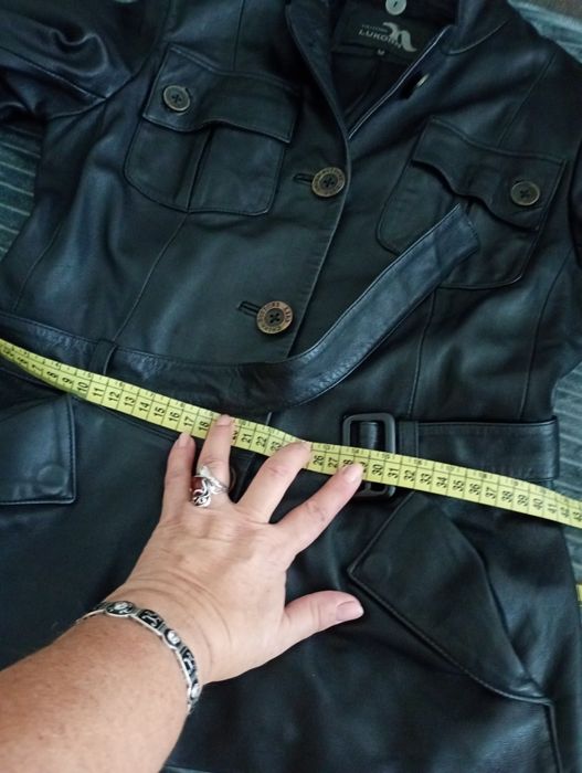 Шкіряна куртка М