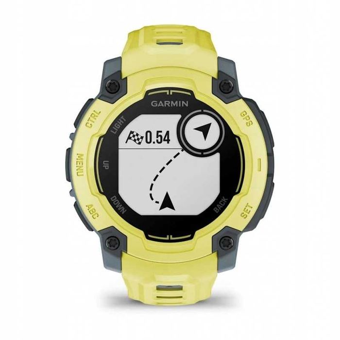 Smartwatch Garmin Instinct E żółty (Electric Lime)
