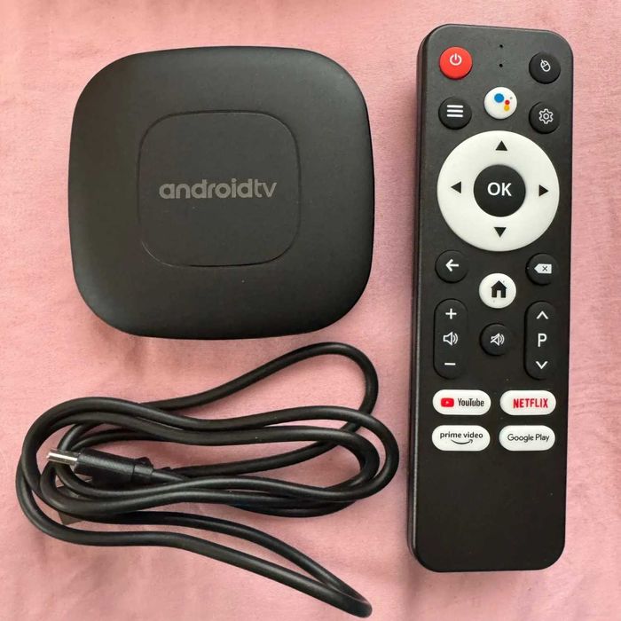 Смарт ТВ приставка - Android 14 8GB/128GB 8K WiFi Google Assistant б/у