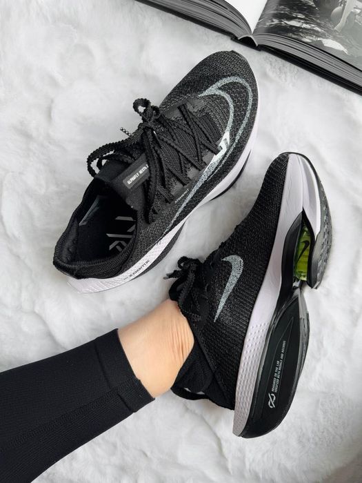ФАВОРИТ! Nike Air Zoom Alphafly Next 2 Black/White 36 - 45 найк зум