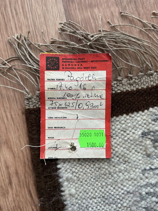 Gobelin kilim kapa vintage