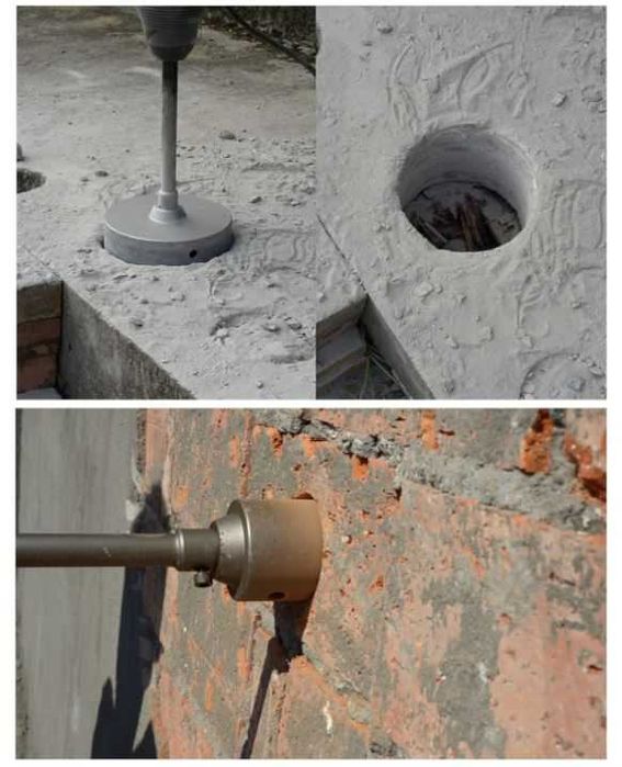 Otwornica do betonu 90mm SDS Plus BINOTA