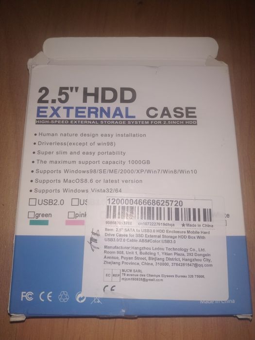 Продам срочно диск HDD WD на 1 Тб