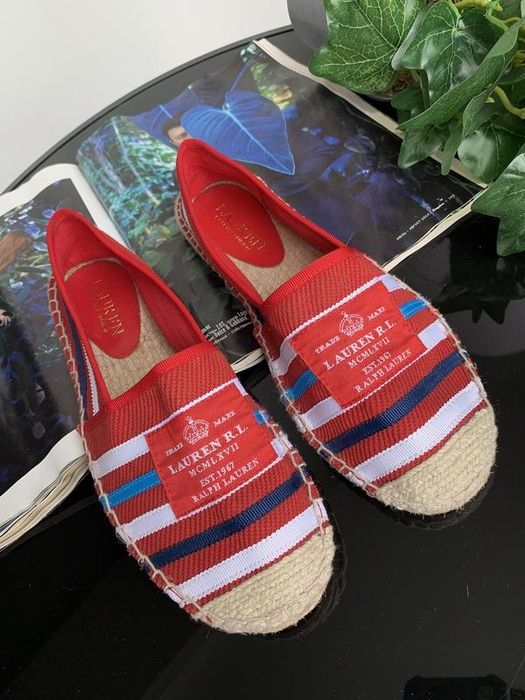 Еспадрилі lauren ralph lauren debby оригінал  36 new !