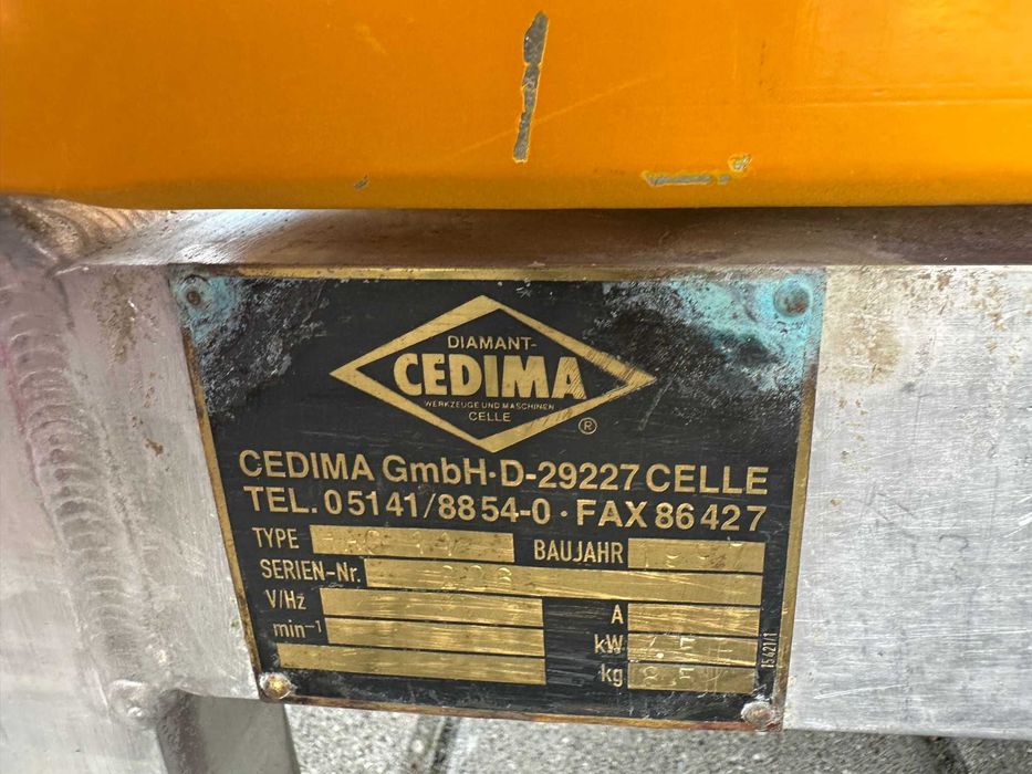 Agregat hydrauliczny CEDIMA HAG-11 + Piła łańcuchowa ICS ścian betonu