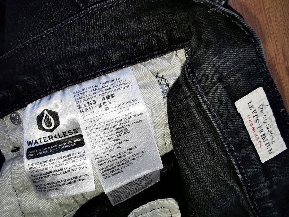 Levi's lot 502 W31 L32 Premium waterless jeansy Levis Made in Poland
