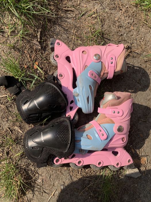 Ролики і захист на коліна у подарунок розмір 38