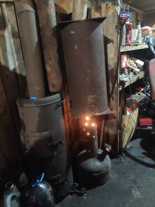 Продам буржуйку масленную