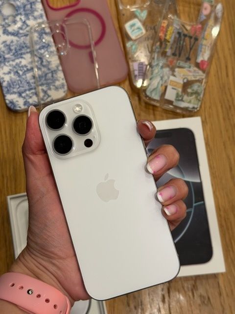 iPhone 16 Pro white titanium 128 GB - gwarancja