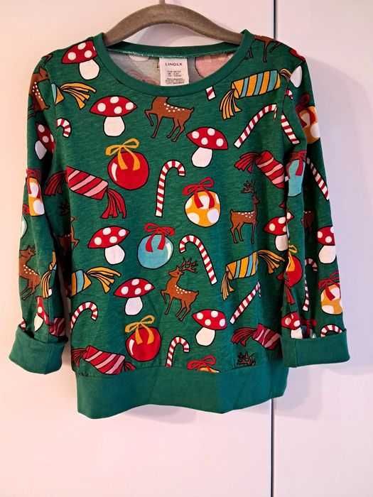Nowość 2024:) bluzeczka na Boże Narodzenie Lindex 98/104