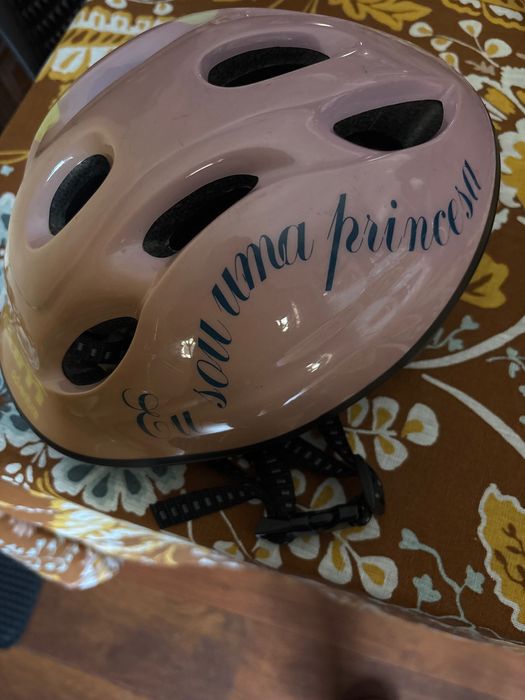 Capacete Menina tamanho S Team adventure.