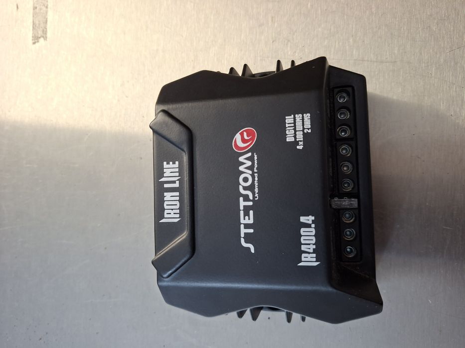 Amplificador Stetsom Iron Line IR400.4 - 400W RMS (Novo + Fatura)
