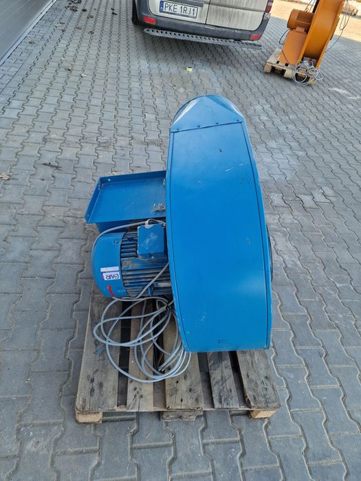 Odkurzacz do trocin Wentylator Hocker Polytechnik 5.5kw wyciąg dmuchaw