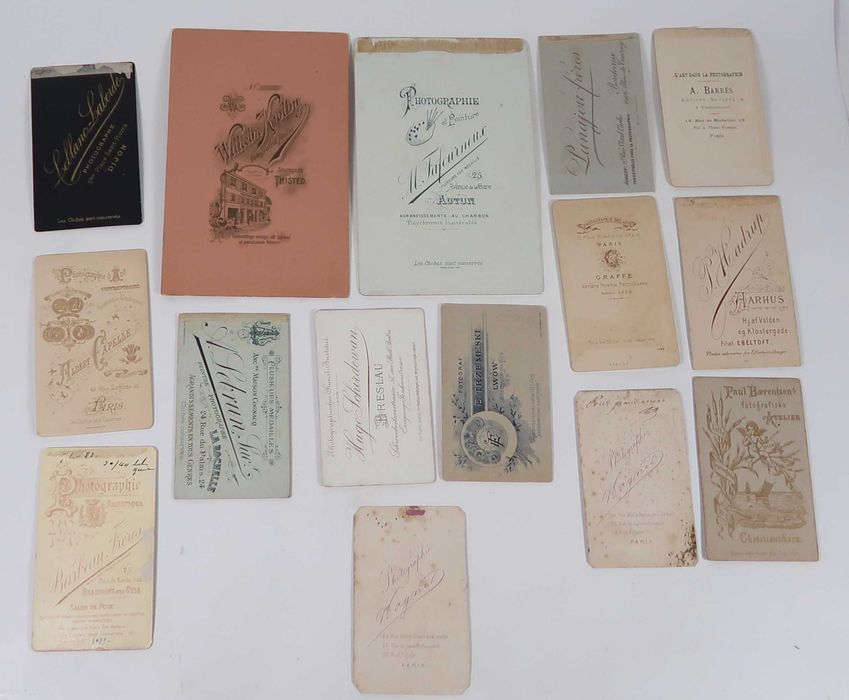 Fotografias antigas em cartão - Militaria (ref 1)