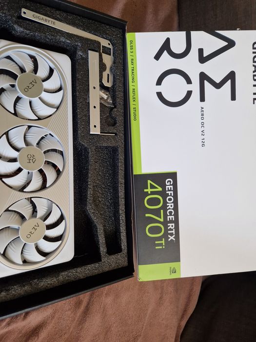 Karta graficzna Geforce RTX 4070 TI aero oc v2 12 GB gwarancja
