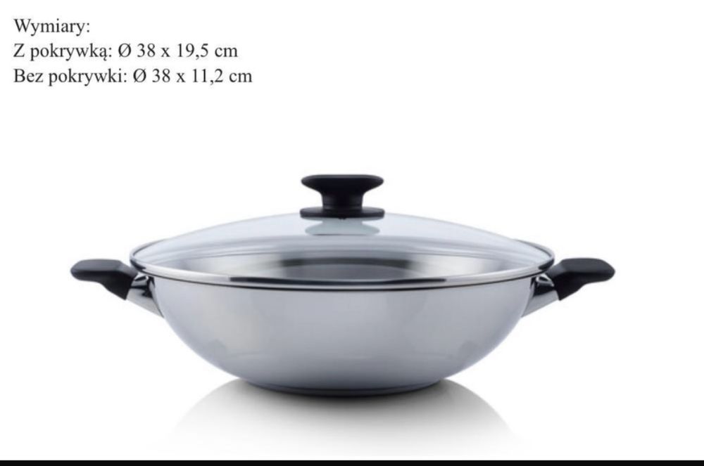 Wok garnek Tupperwarw