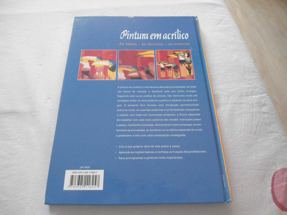 Pintura em acrílicos - As bases - As técnicas - Os Motivos