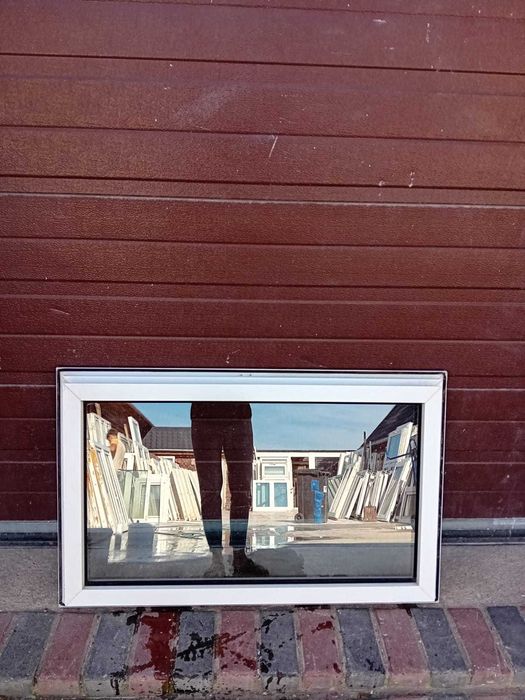 Okna nieotwierane witryna fix 105x66 plastikowe białe DOWÓZ CAŁY KRAJ