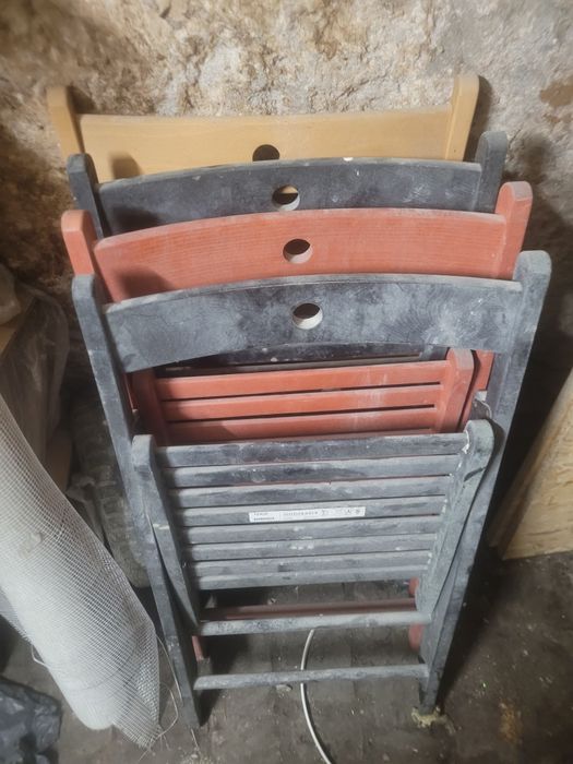 Krzesło drewniane rozkładane ikea