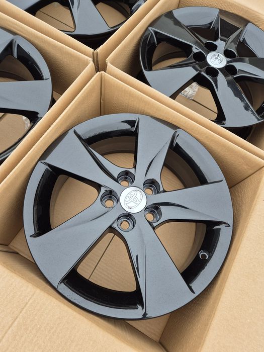 Felgi 16 5x100 Toyota  Corolla Yaris Celica MAtrix Prius Nowe Czarne | #T2