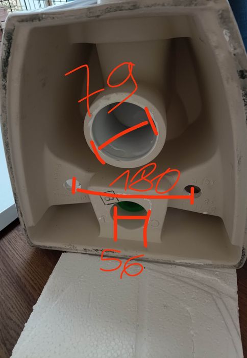 Nowy zestaw - Moduo Plus toaleta, misa WC wraz z deską Cersanit