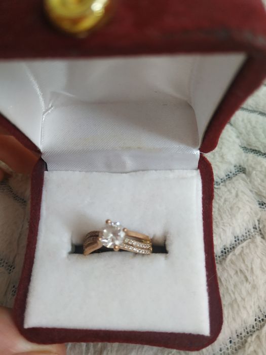 Pierścionek złoty rozmiar 16,5 pierścień