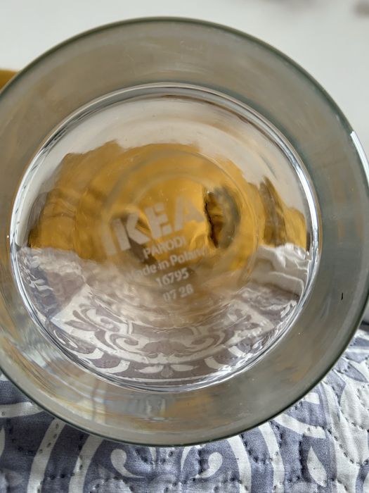 Wazon przeźroczysty ikea wysoki 69,5 cm