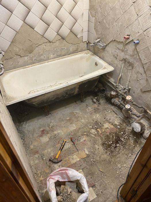 Укладка плитки/ремонт ванной