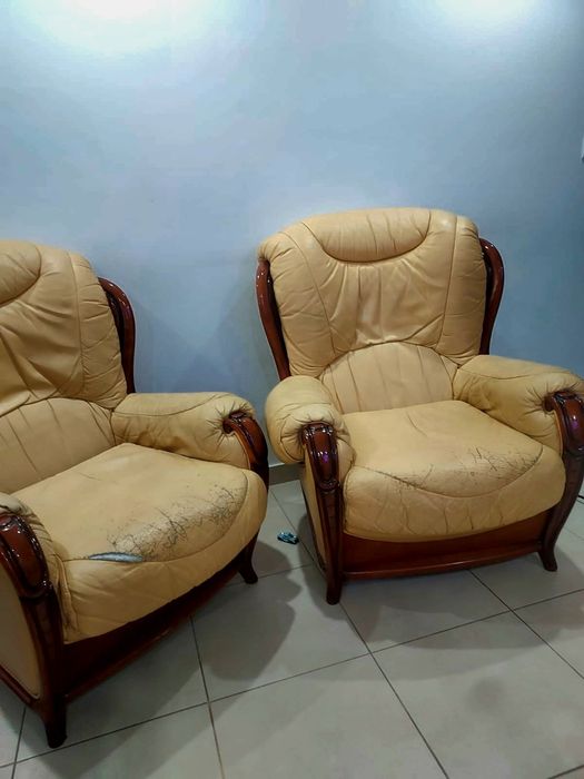 2 cadeirões de sofa