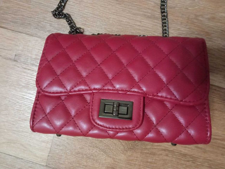 Сумка жіноча бордова