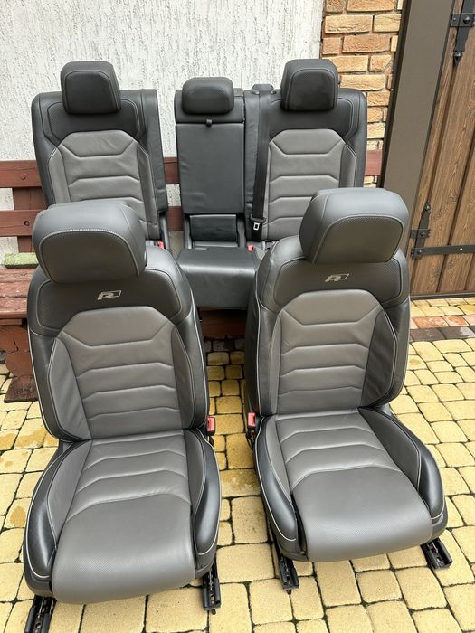 салон, сидіння, сидение на Touareg CR. R-line. ТУАРЕГ 3