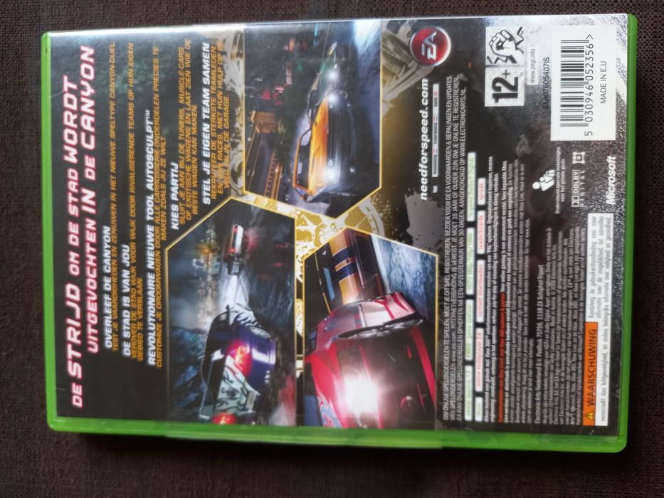 Gra Need For Speed Carbon na xbox 360 N.F.S.