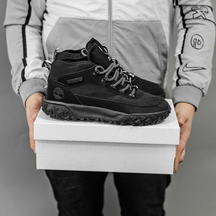Кросівки зимові Timberland GreenStride Motion 6 Waterproof All Black