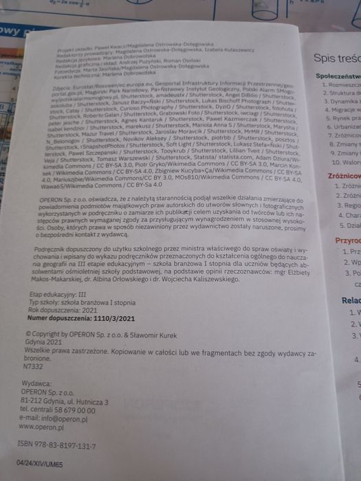 Podręcznik do geografii do klasy 3