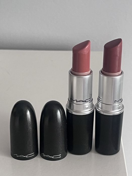 Mac Taupe i Kinda Sexy używane pomadki