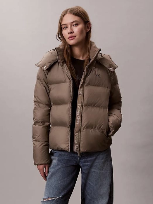 Куртка Calvin Klein L М теплая пуховик куртка дутик зимняя