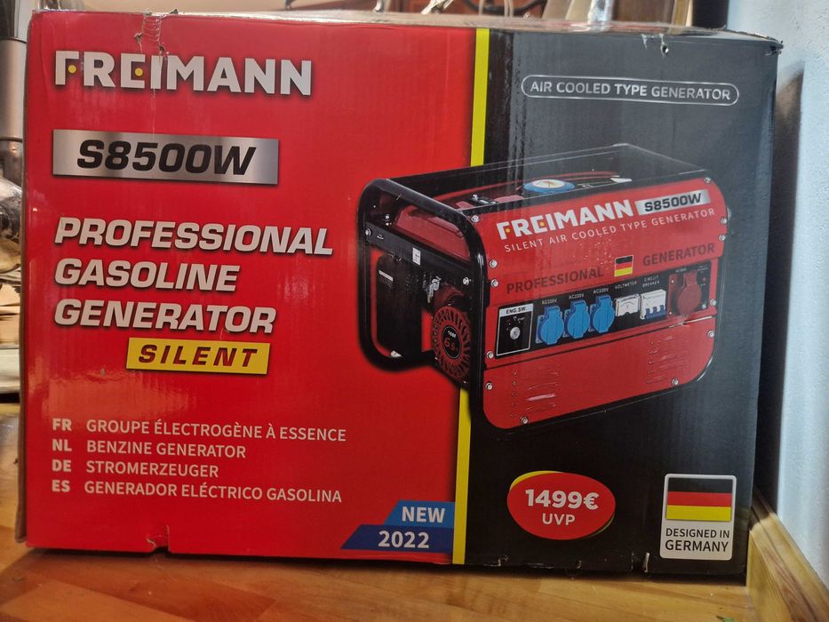 Agregat prądotwórczy Freimann S8500