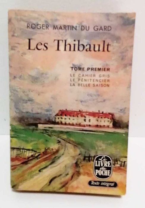 Livros de bolso Les Thibault (Tomos I a V) Edição francesa