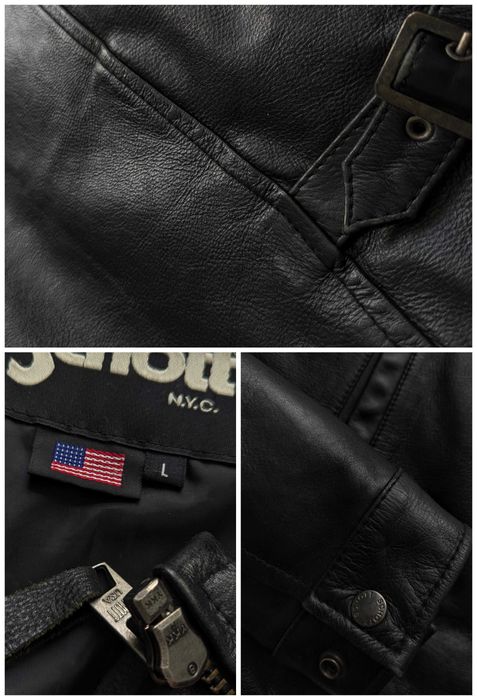 Оригінал шкіряна куртка Schott 562 Made in USA